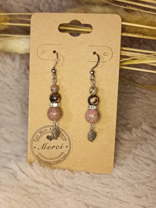 Boucles d'oreilles pendantes ZOÉ