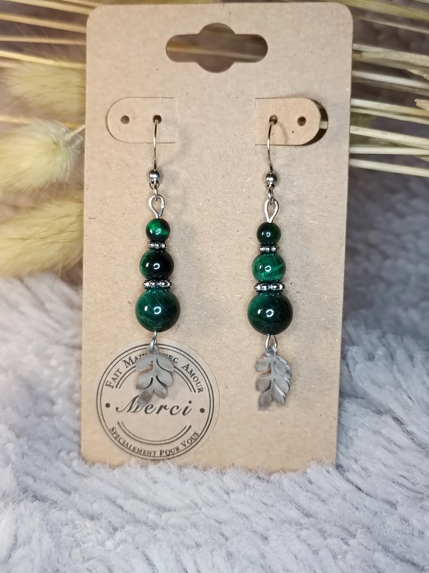 Boucles d'oreilles pendantes ANGÈLE