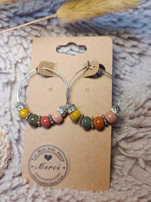 Boucles d'oreilles créoles MATIE