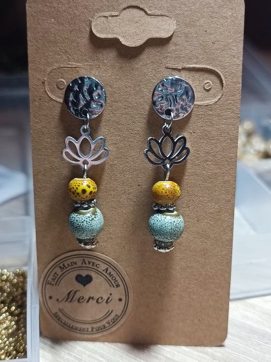 Boucles d'oreilles IRIS