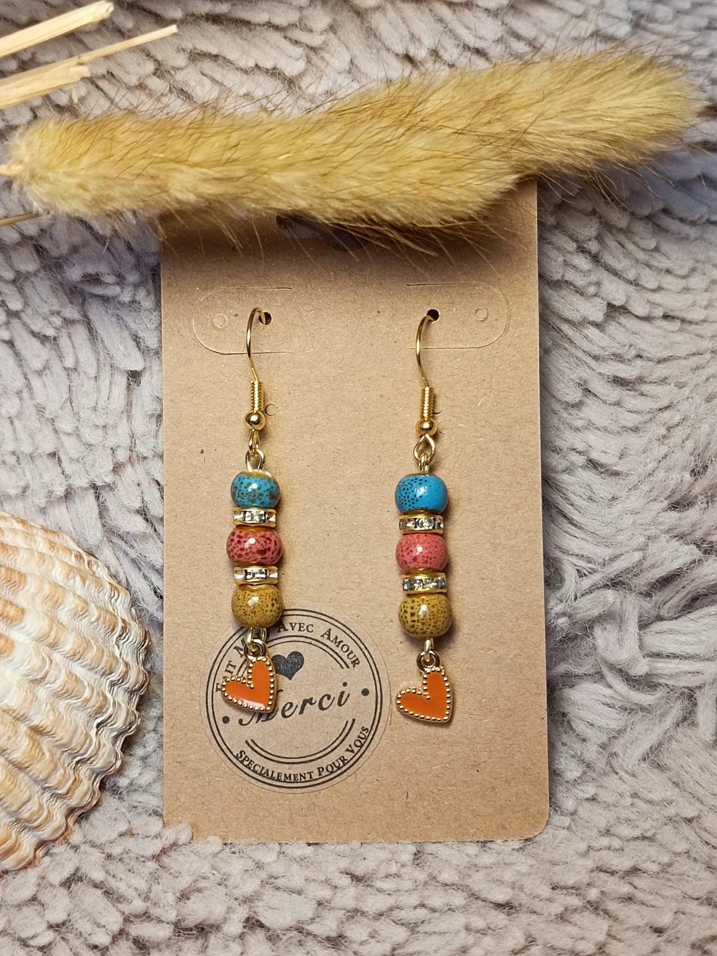 Boucles d'oreilles CLEM