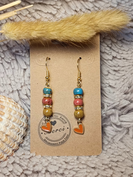 Boucles d'oreilles CLEM